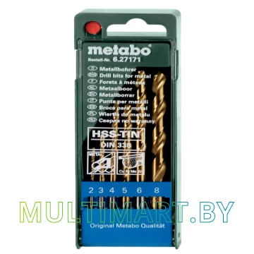 Набор сверл Metabo 627171000 (6 предметов)